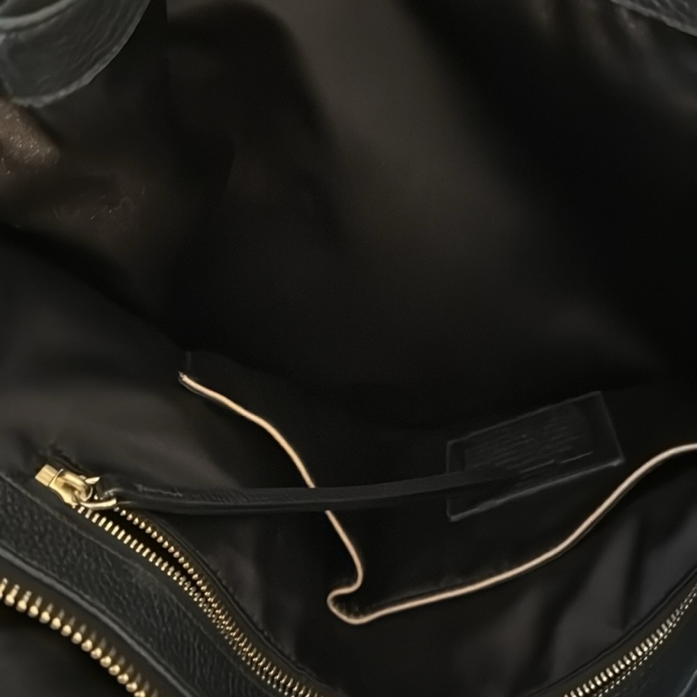 Authentic Coach Black Leather work/office Shoulder Bag - Picture 6 of 10
